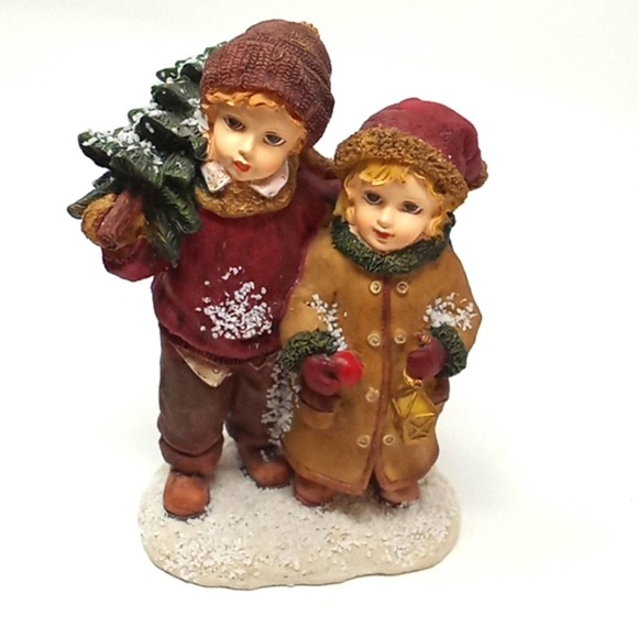 Home Interiors # 56043-03 The Little Christmas Figurine 2003 - Picture 1 of 14